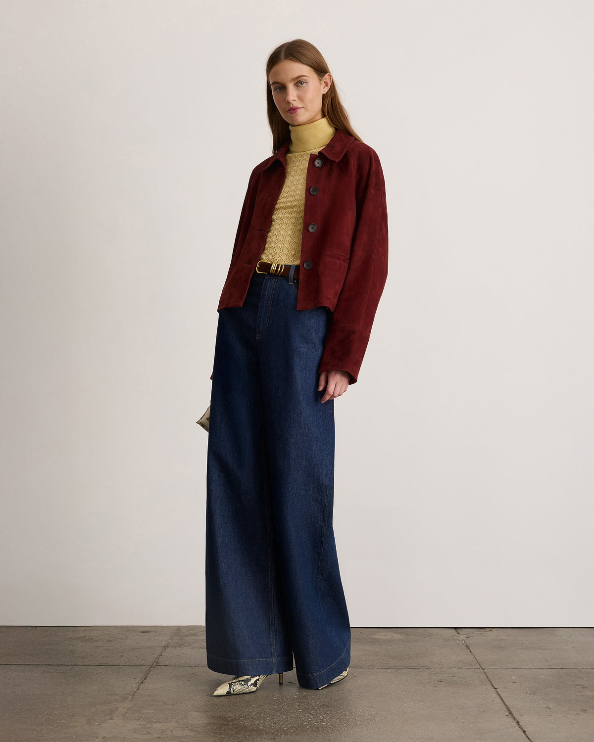 Gidget Jacket in Deep Redwood