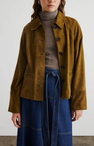 Gidget Jacket in Olive