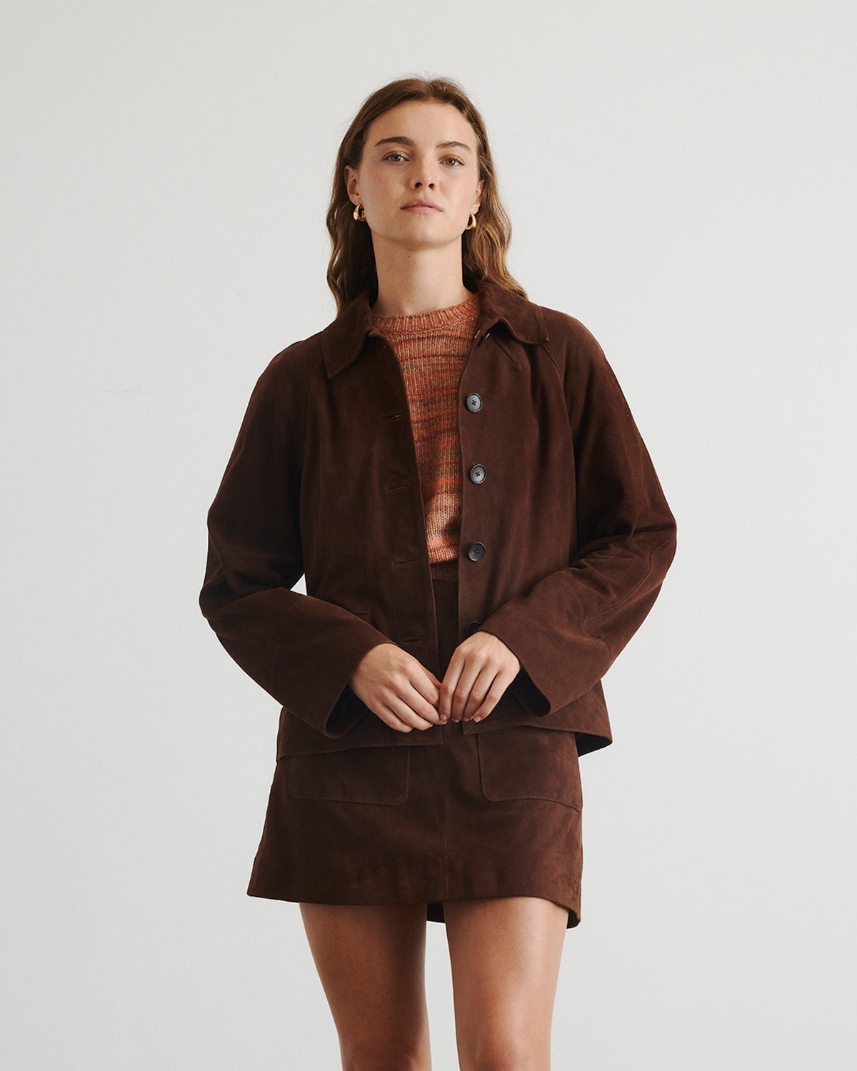 Gidget Jacket in Chocolate