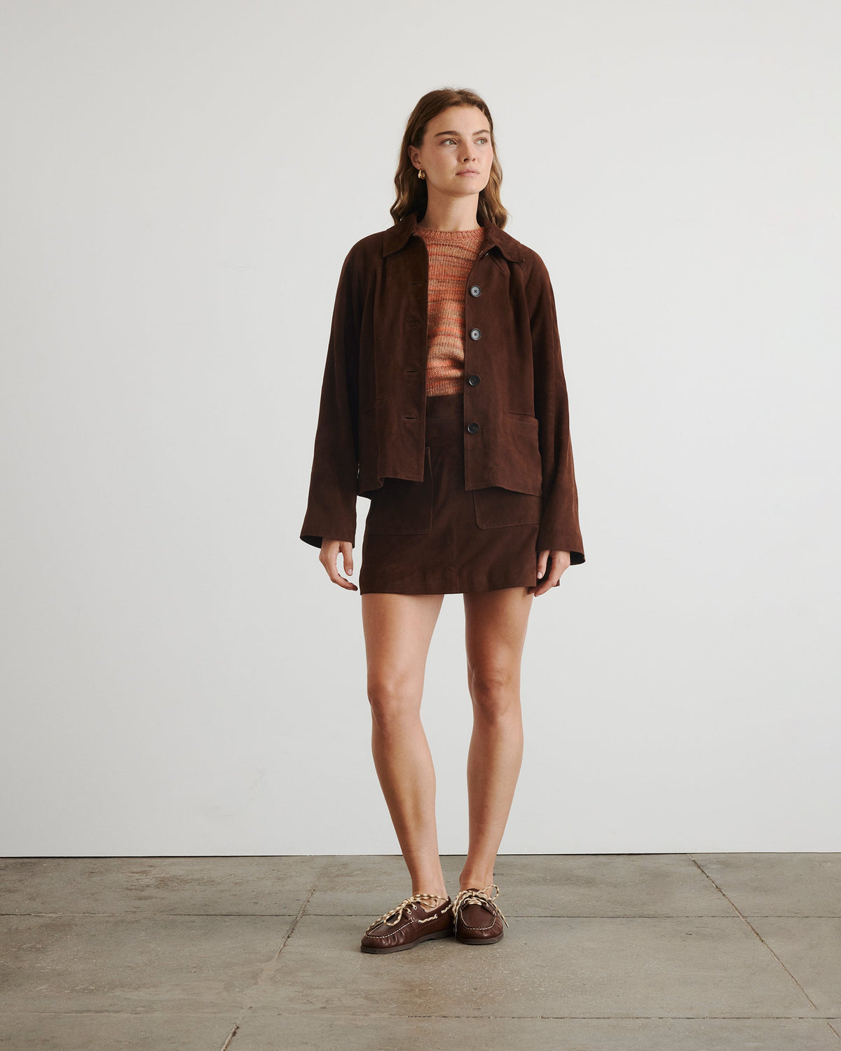 Gidget Jacket in Chocolate