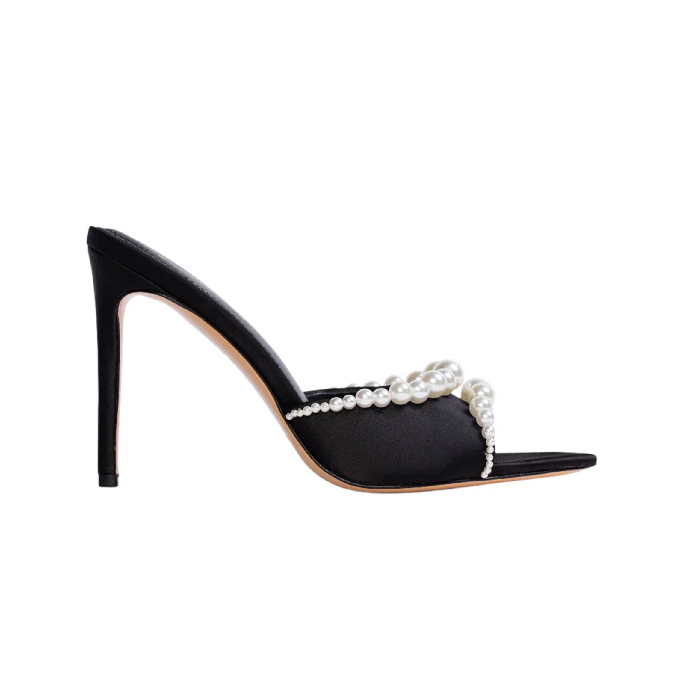 Gigi 100 in Black Satin Pearl