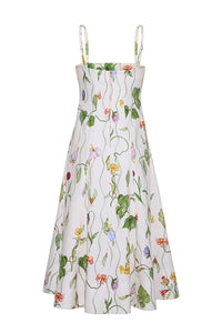 Gimlet Dress in Flora Trail Ivory