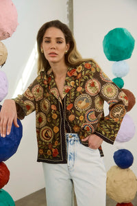 Gina Top in Found Heirloom