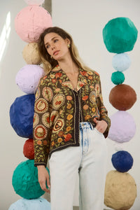 Gina Top in Found Heirloom