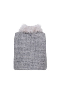 Gina Top in Elio Tweed Grey