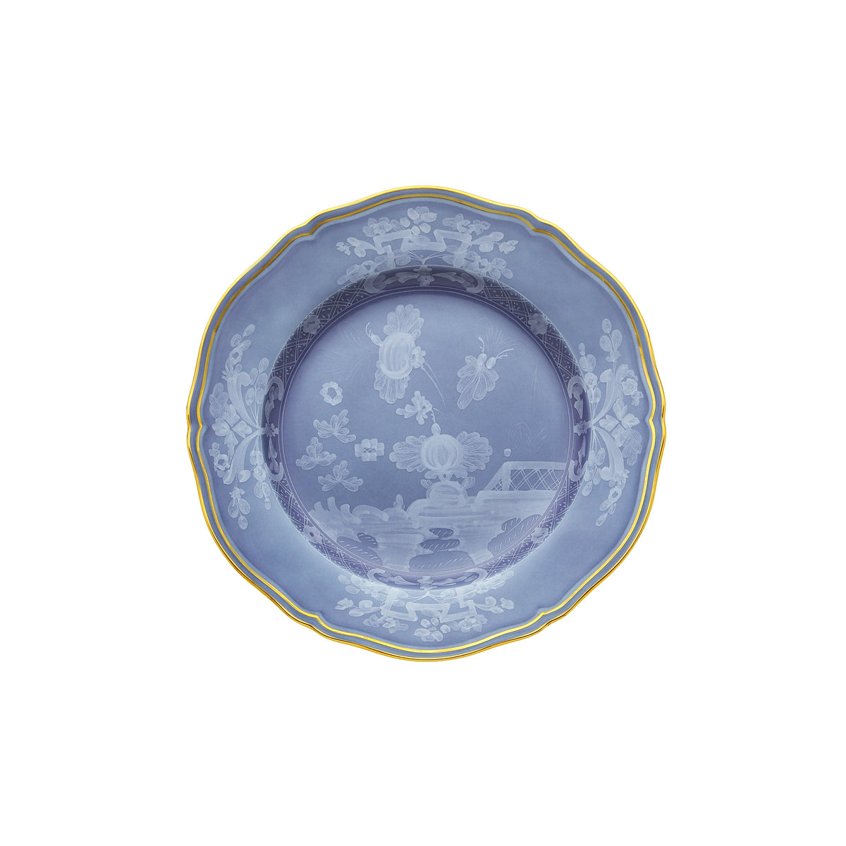 Oriente Italiano Bread Plate in Pervinca