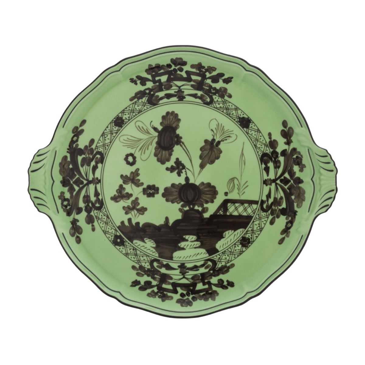 Oriente Italiano Round Cake Plate in Bario