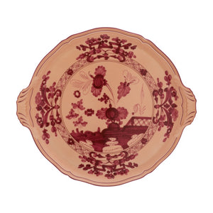 Oriente Italiano Round Cake Plate in Vermiglio