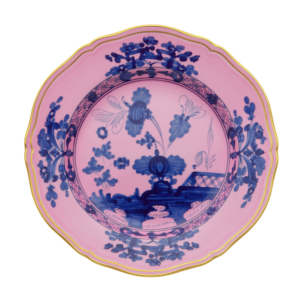 Oriente Italiano Charger Plate in Azalea
