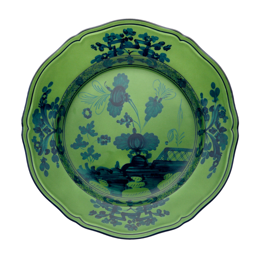 Oriente Italiano Charger Plate in Malachite