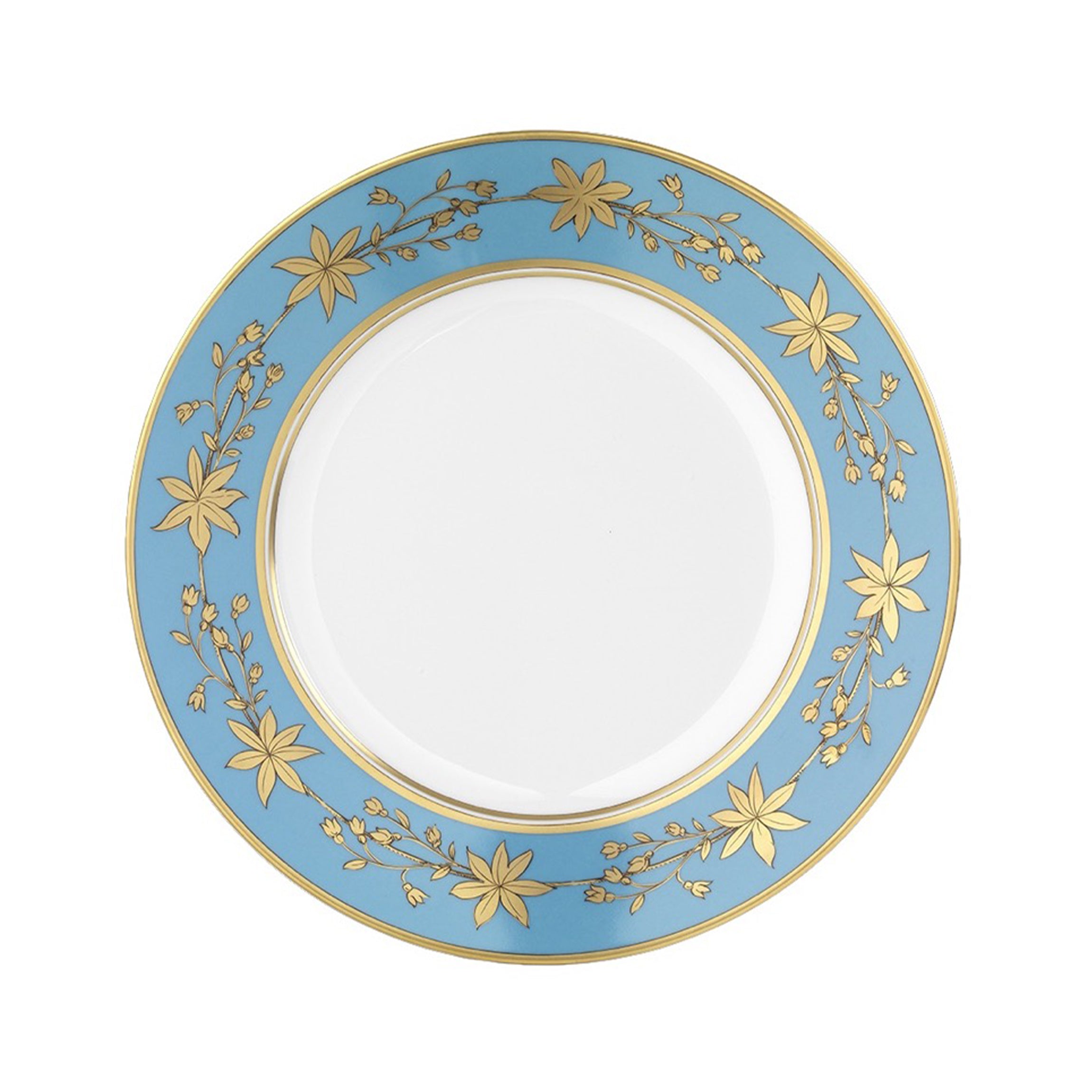 Voliere Denim Dinner Plate