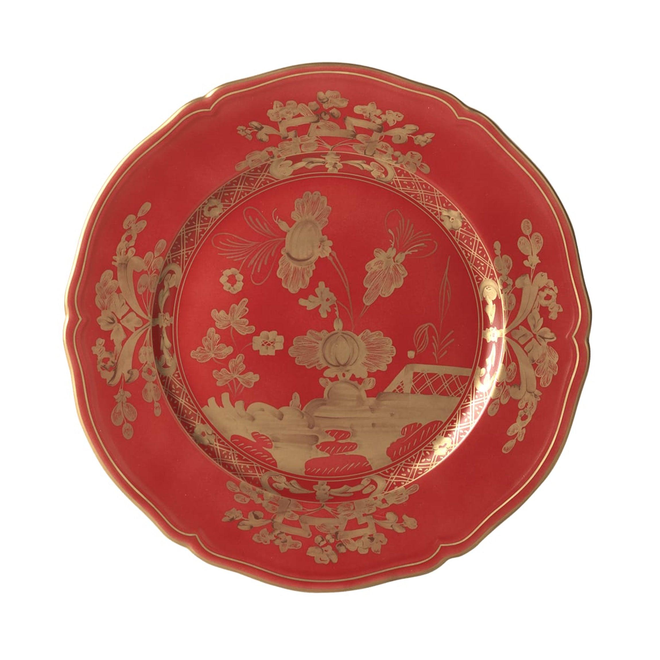 Oriente Italiano Dinner Plate in Rubrum