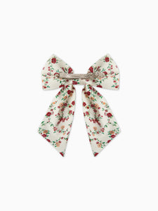 Girl Large Long Bow Clip