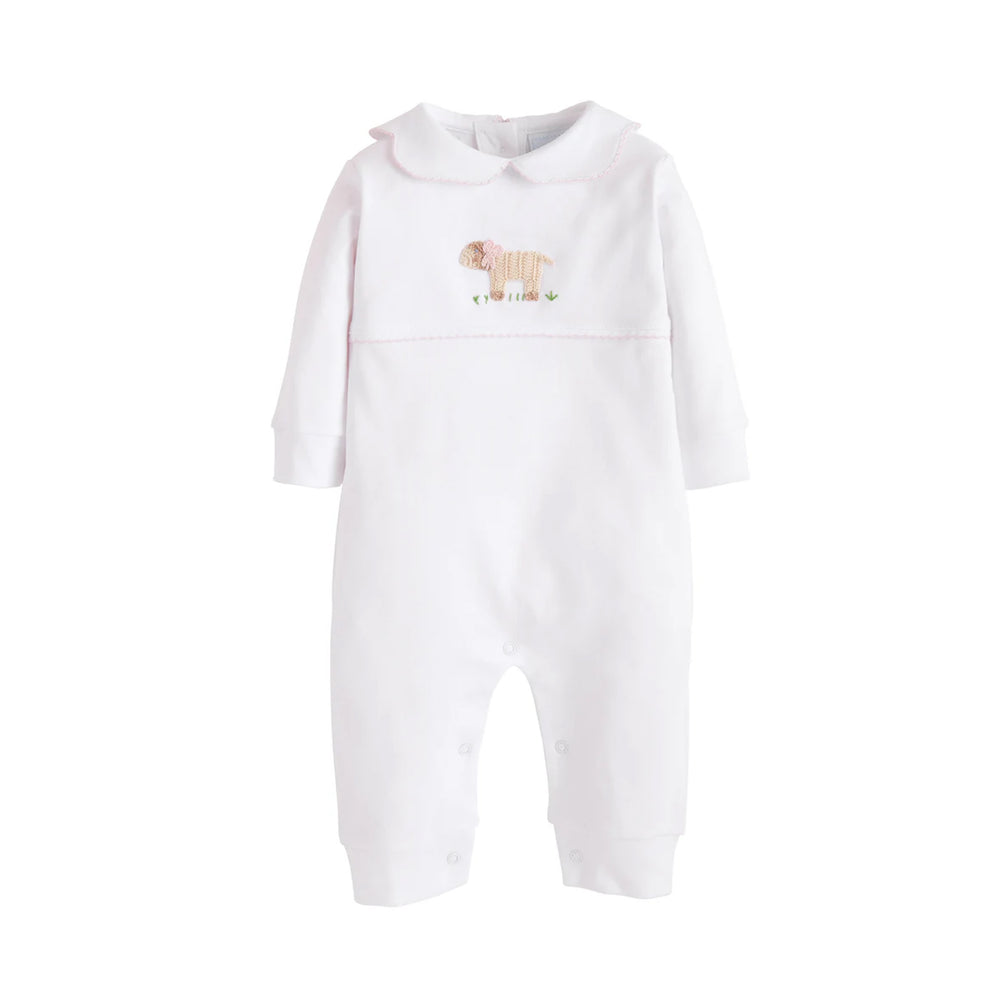 Girl Sheep Crochet Playsuit