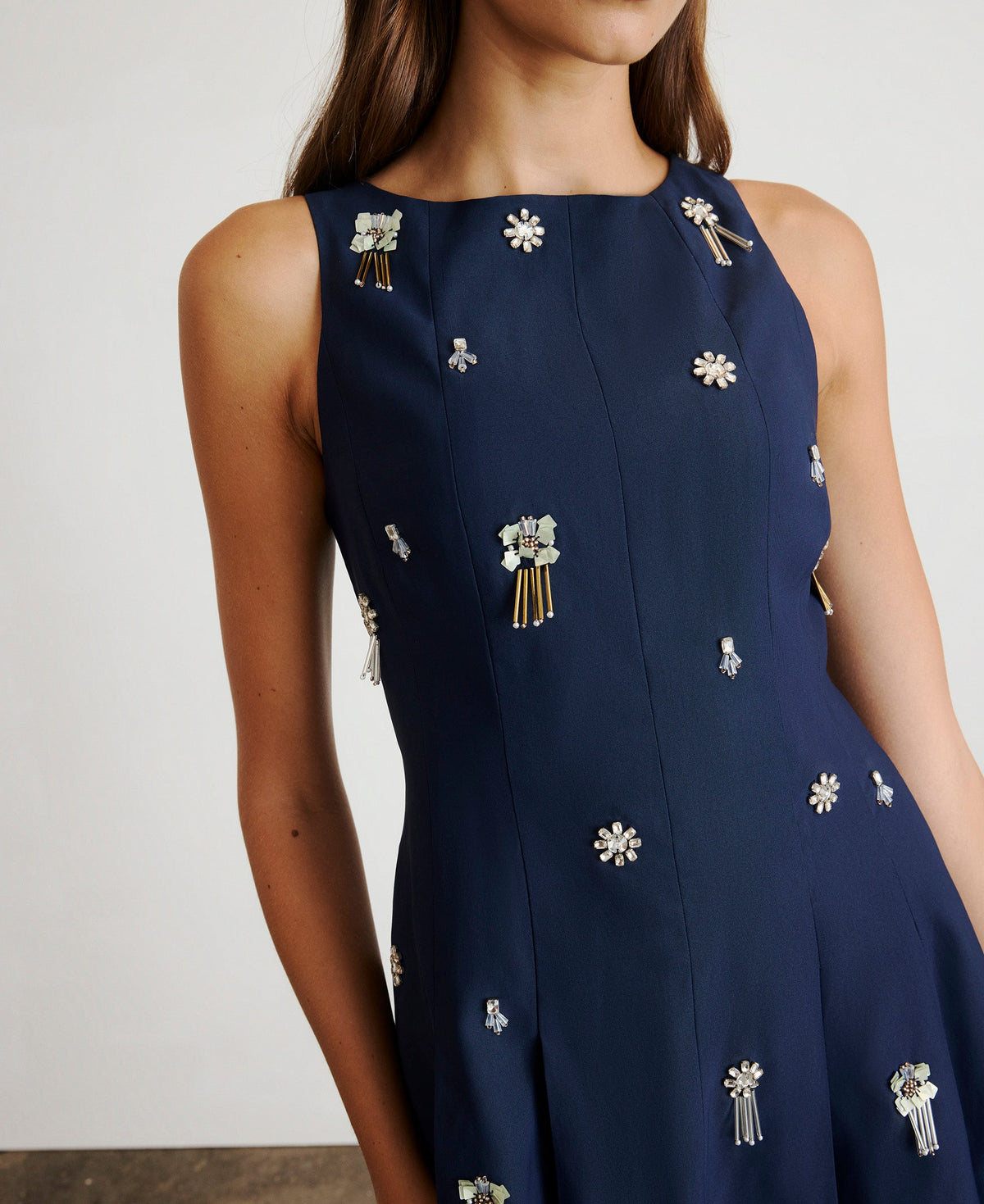 Glenda Dress in Midnight