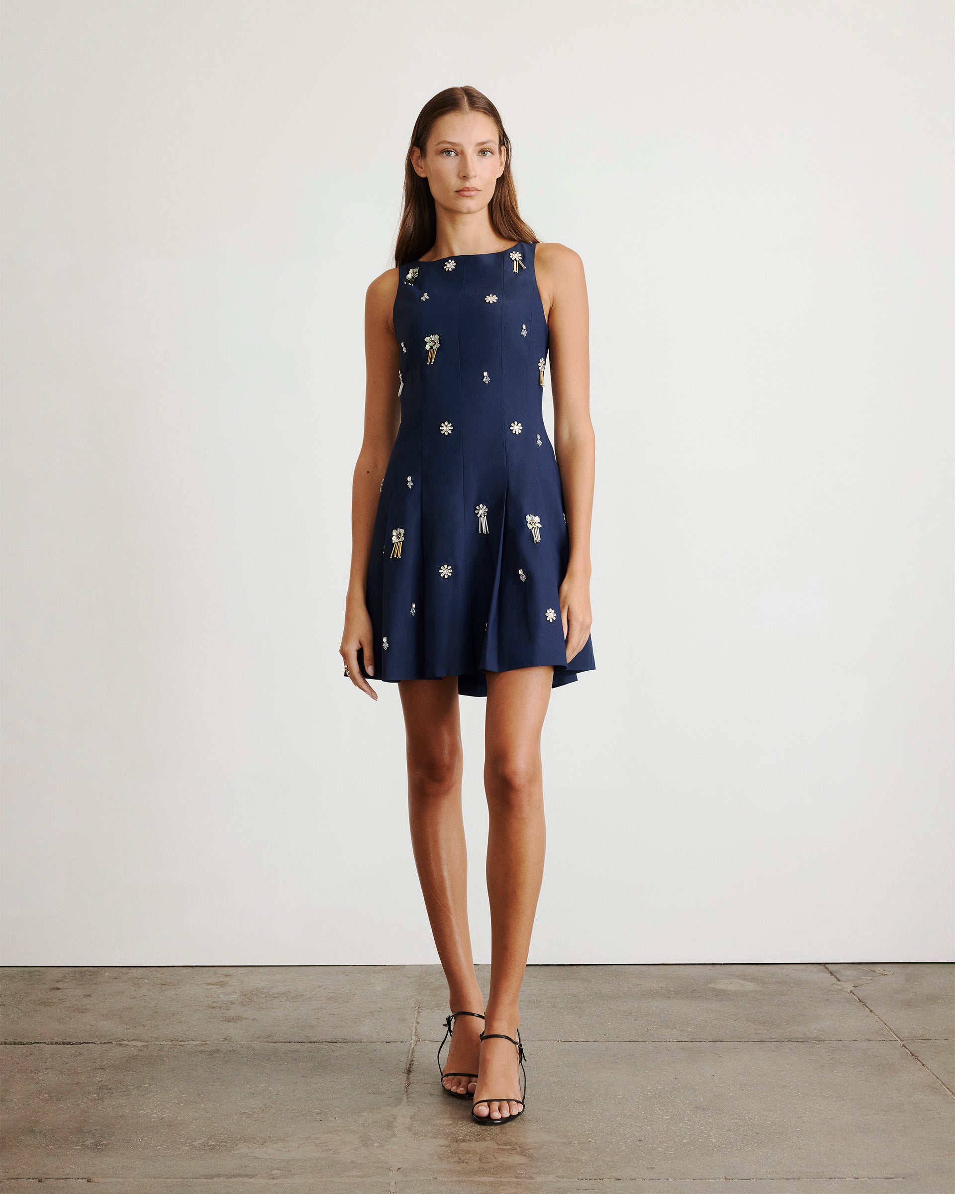 Glenda Dress in Midnight