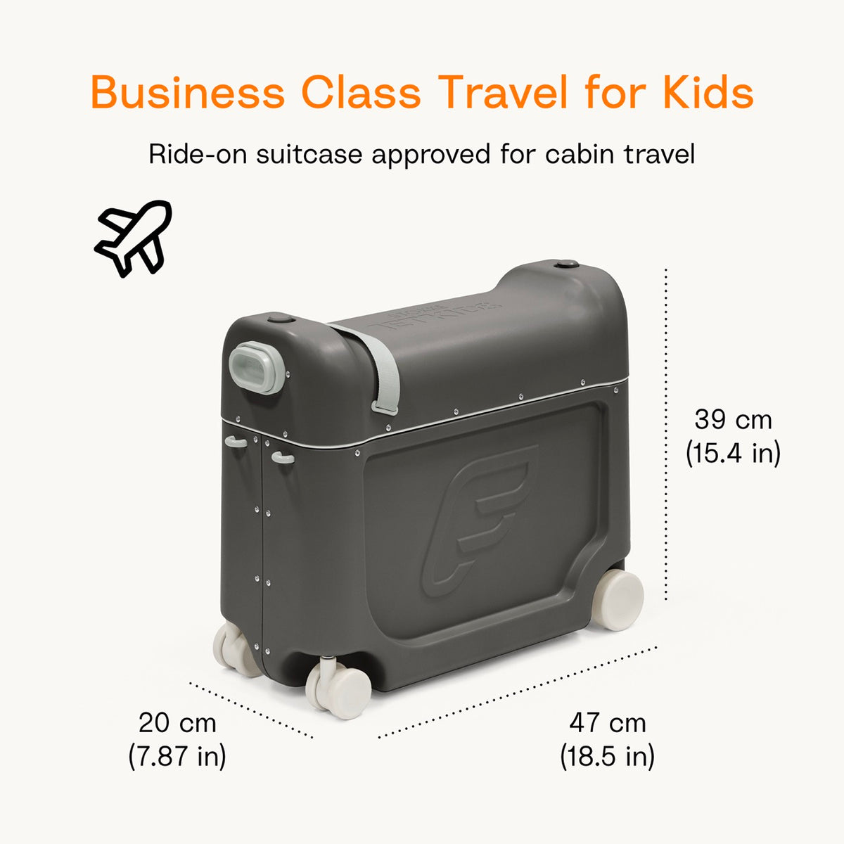 JetKids™ Travel Bundle in Midnight Grey