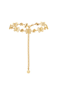 Horsehead Belt in Gold