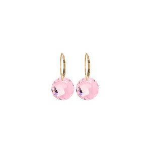 Gold Drop Gem Earring