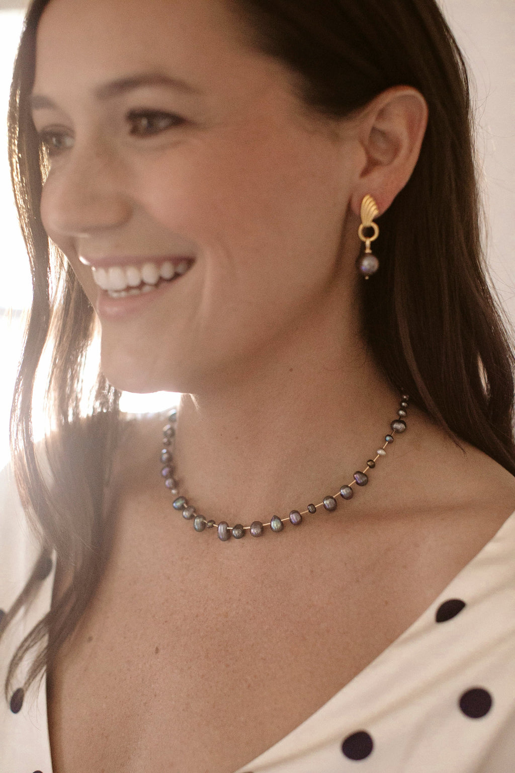 Golden Rod Necklace