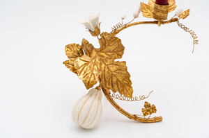 Gourd Gold Leaf Candleholder