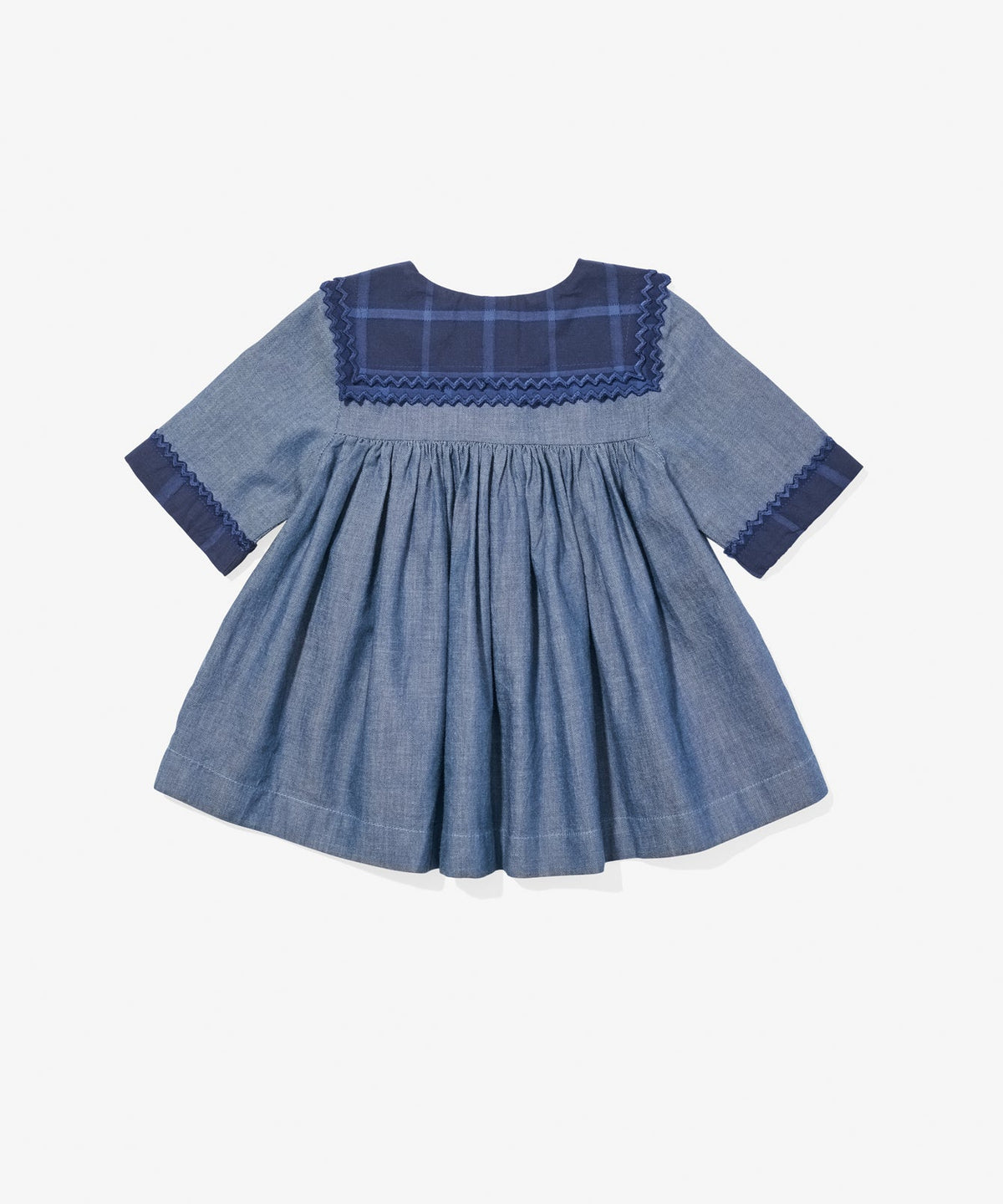 Grace Baby Dress in Denim