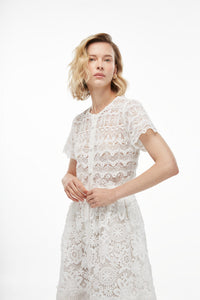 Grace Maxi Dress in White