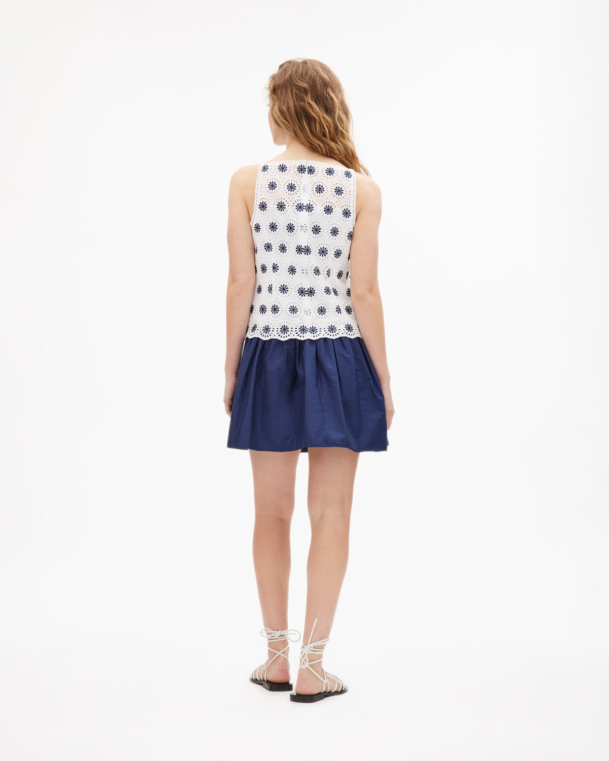 Grace Dress in Optic White