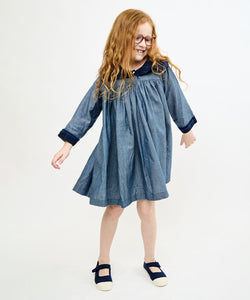 Grace Dress in Denim