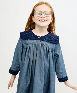 Grace Dress in Denim