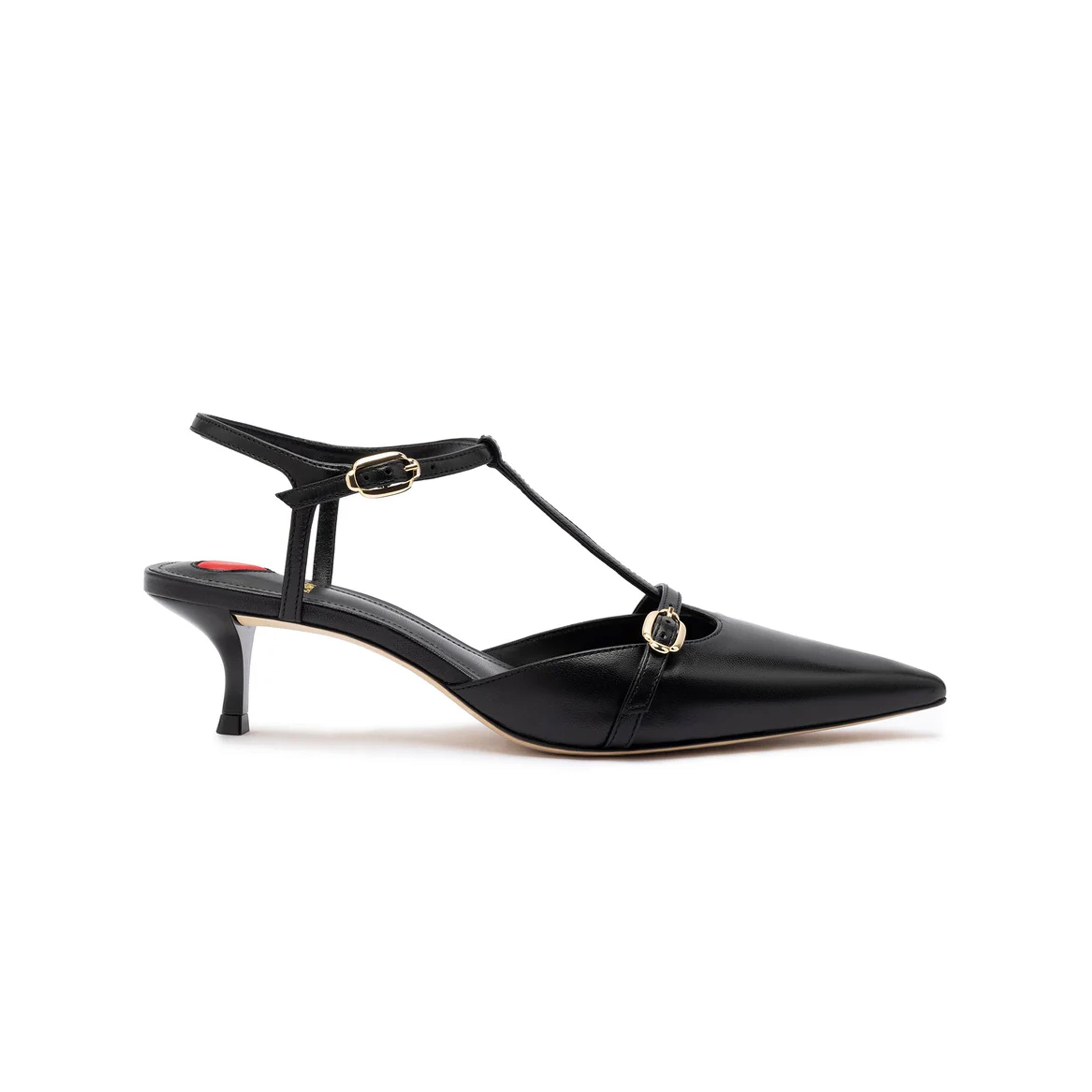 Grace Pump In Black Leather