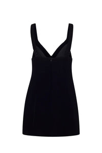 Gracie Mini in Black Lux Velvet