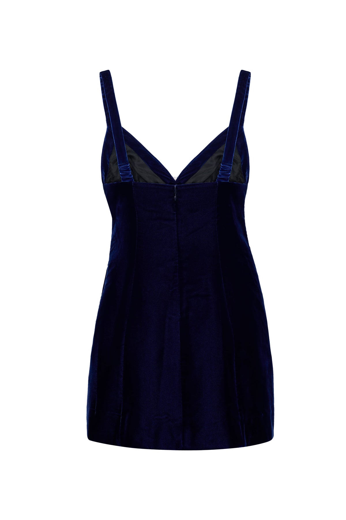 Gracie Dress in Sapphire Lux Velvet