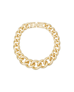 The Graduated Link Bracelet in Gold