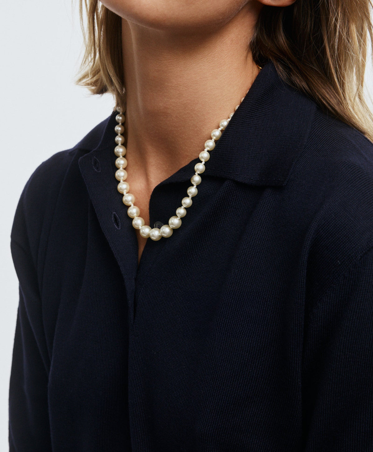 The Graduated Pearl Necklace