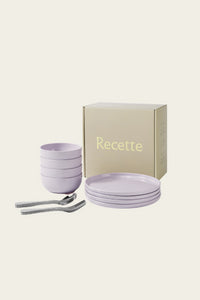 Complete Dinnerware Set in Gray