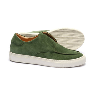 Men's Green Suede Pitti Sneaker