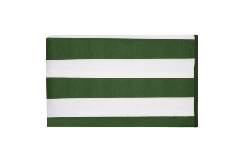 Zoe Tablecloth in Green Large Stripe