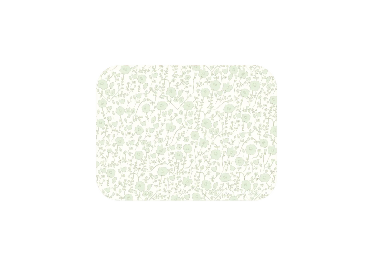 Placemat in Green Toile, Set of 2