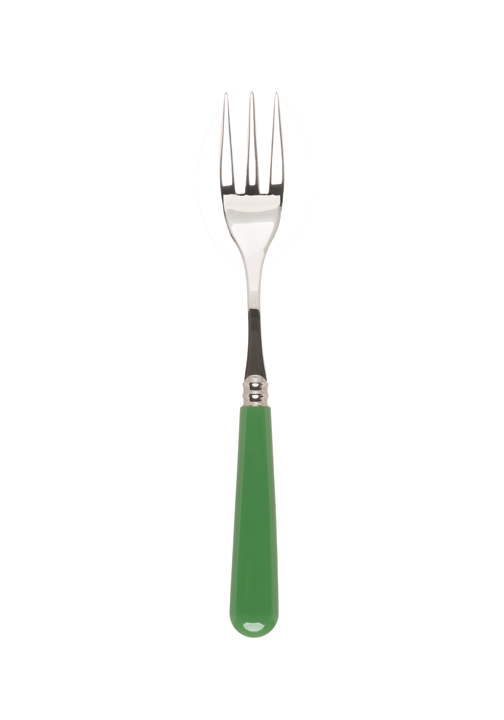 Green Serving Fork