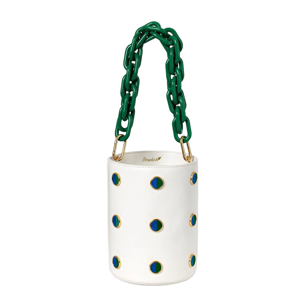Greenwich Bucket Bag in White