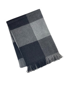 Alpaca Buffalo Check with Fringe