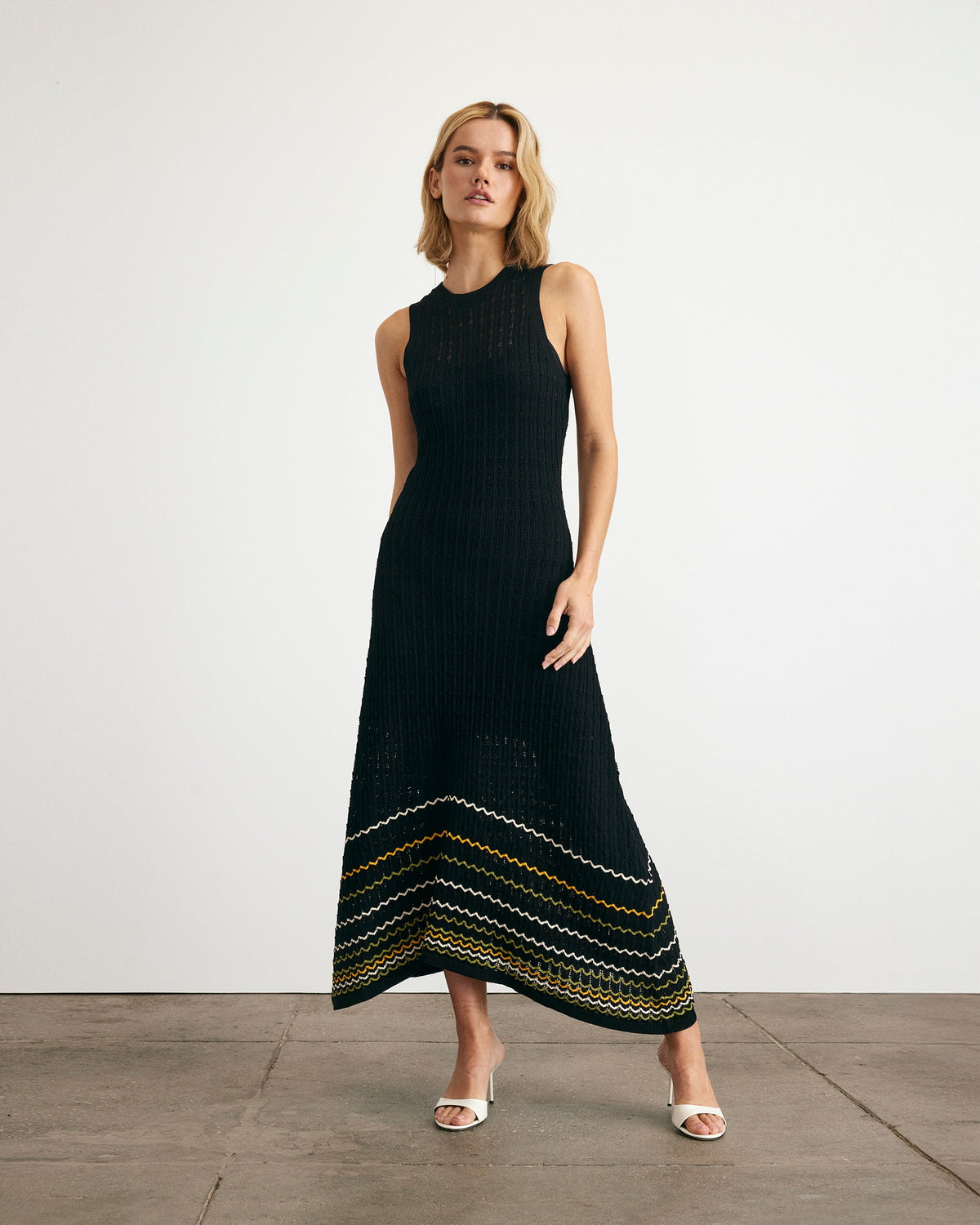 Greyson Dress in Black Multi