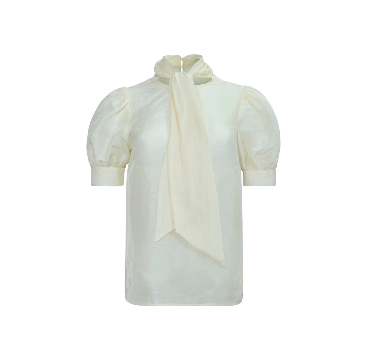 Gribbon Top in Ivory