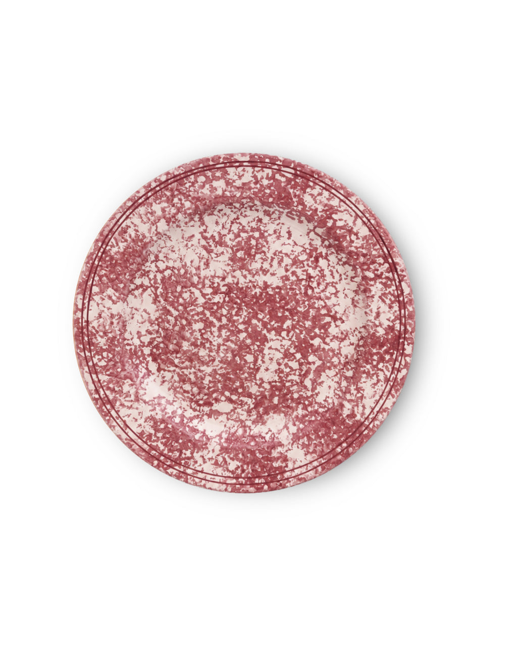 Spongeware Dinner Plate, Set of 4