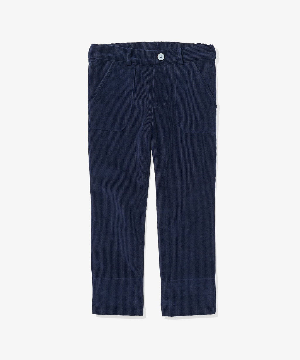 Grow Pant in Navy Corduroy