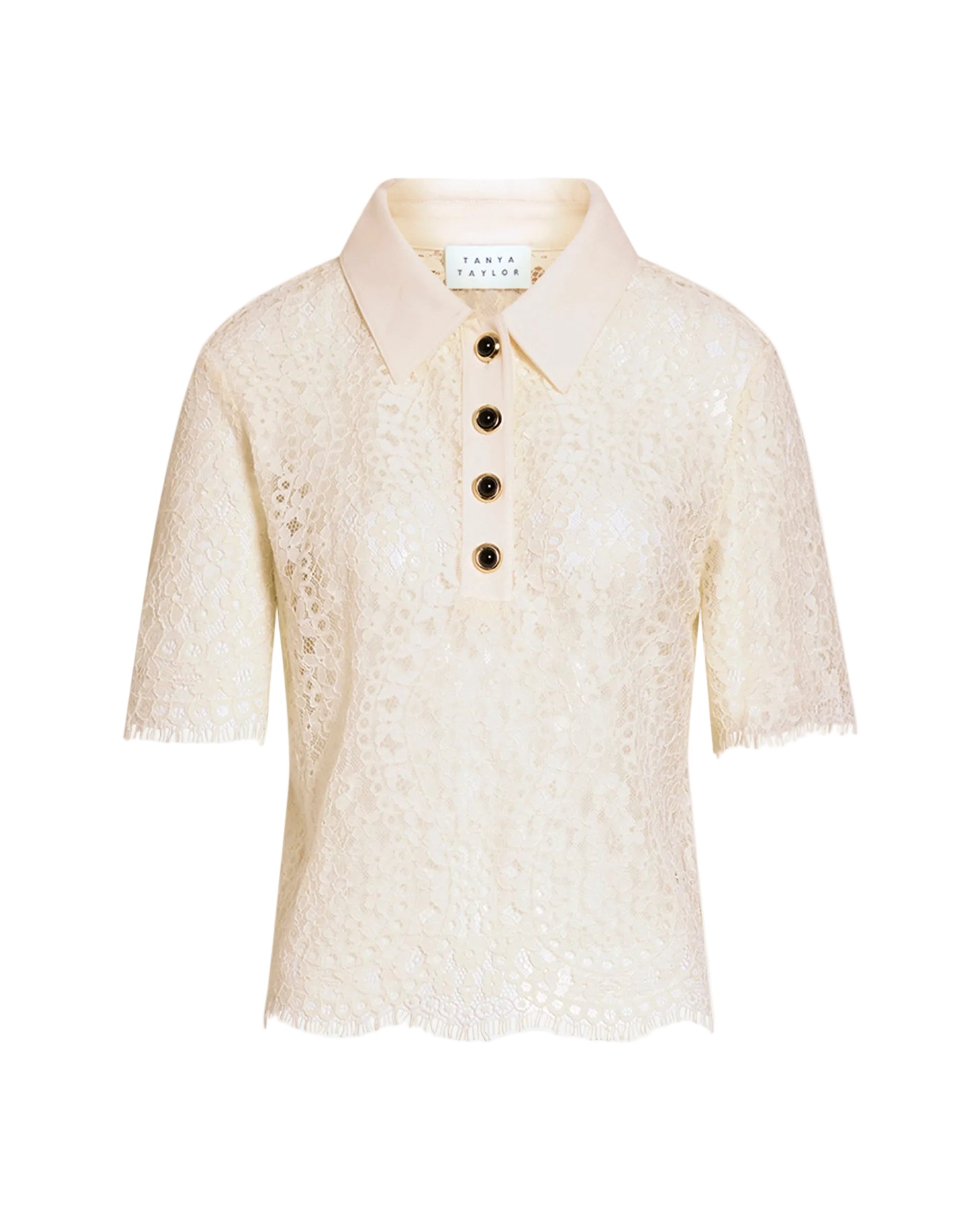 Gwen Top in Ivory