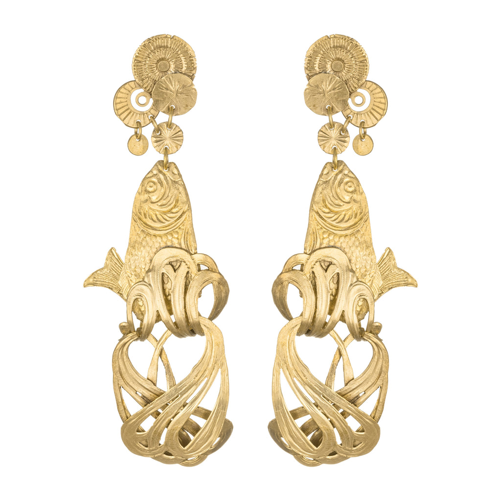 Sacred Cod Earrings