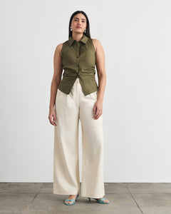 Hannah Top in Fern