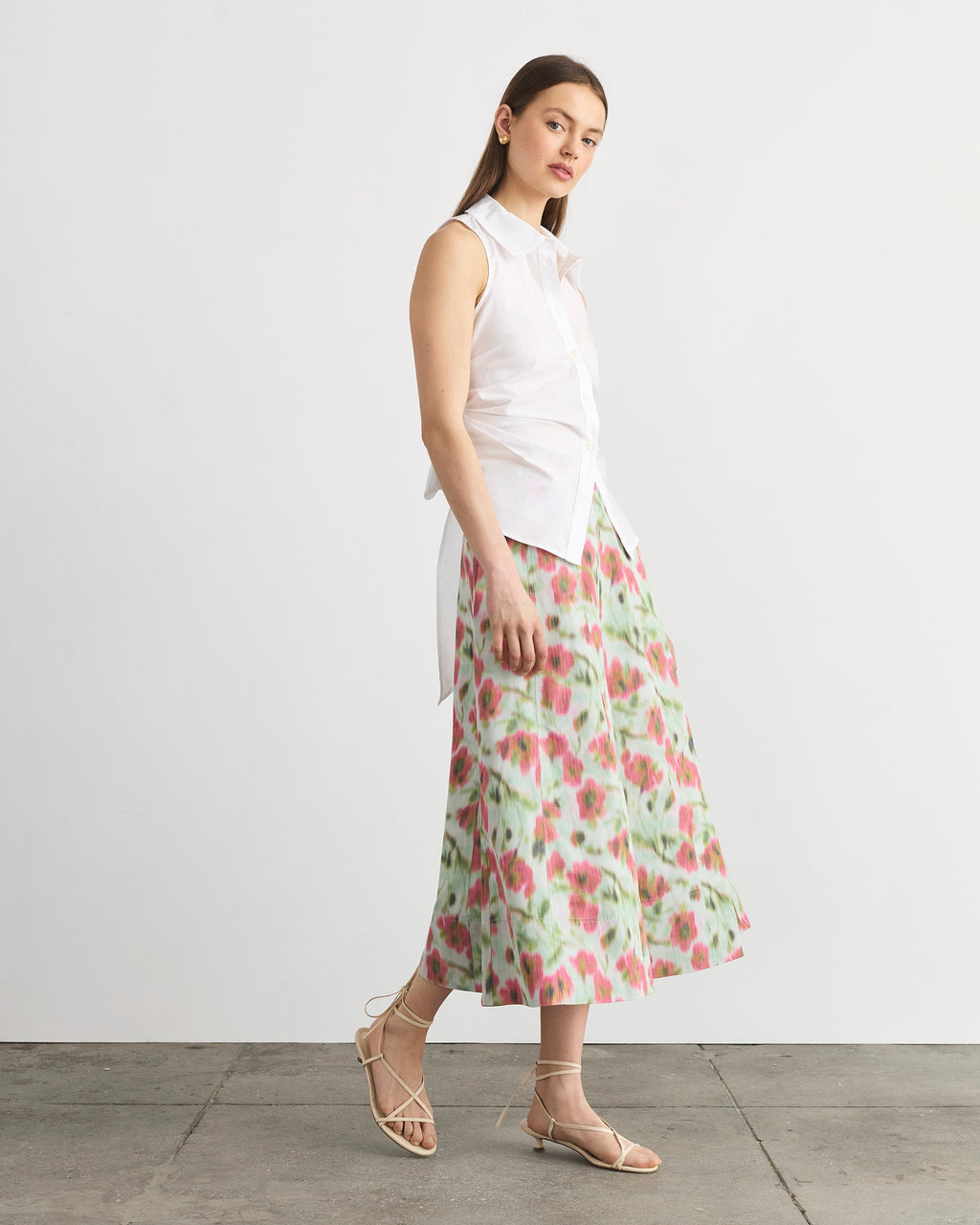 Hannah Top in Optic White